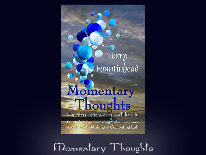 Momentary Thoughts - Part of A Tip of an Iceberg Mediatations Series